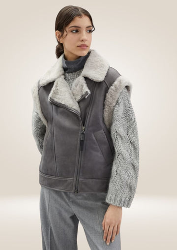 Iconic Sheepskin Vest for Women