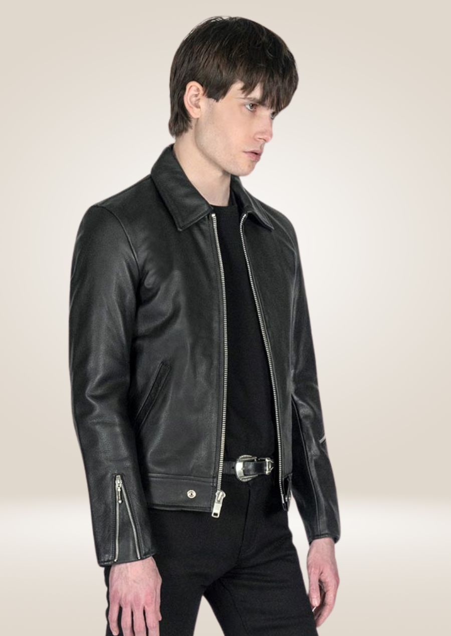 Men's Classic Black Jacket - Versatile Everyday Style